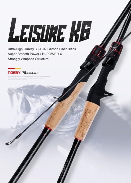 NOEBY LEISURE K6 Spinning Rod 2.43m / C.W: 7-28gr Action: Fast