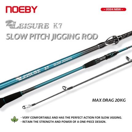 Καλάμι Ψαρέματος NOEBY Leisure k7 Slow Pitch Jigging 1.96m / c.w: 30-260gr - 100-350gr Max Drag 20kg